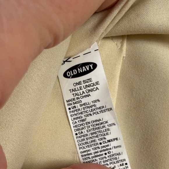 Old Navy Flamingo Embroidered Straw Clutch w/Wristlet - Picture 6 of 6